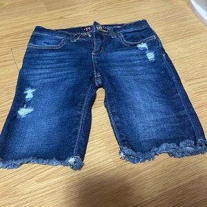 CHILDREN’S PLACE LITTLE GIRLS SKIMMER PANT COURT DISTRESSED BERMUDA SHORTS!